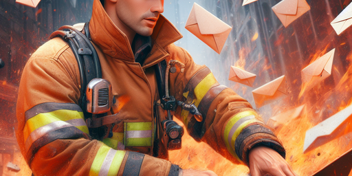 Pompier dans les mails